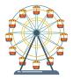 Ferris Wheel ClipArt to demonstrate the types of packages we offer.