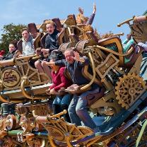 Time Traveler Roller Coaster at Silver Dollar City
