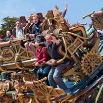 Time Traveler Roller Coaster at Silver Dollar City